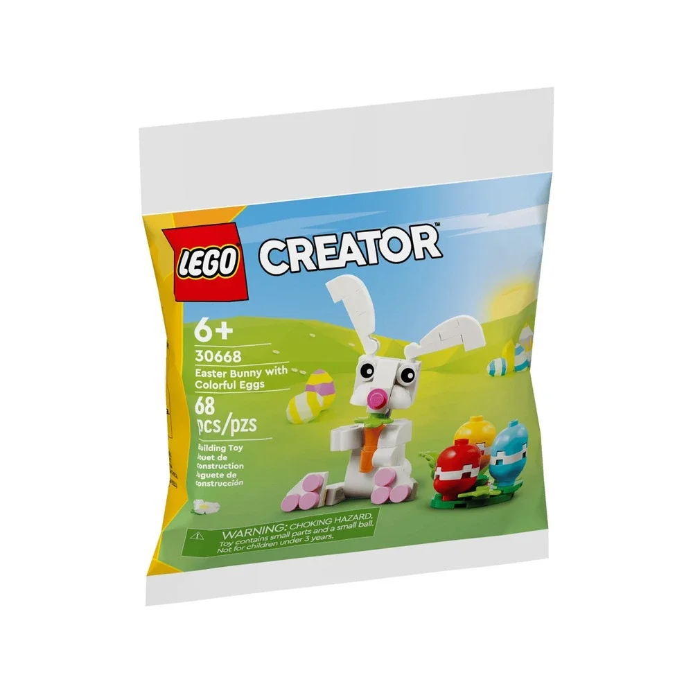LEGO Creator Easter Bunny with Colorful Eggs Polybag 30668-1 NEW SEALED